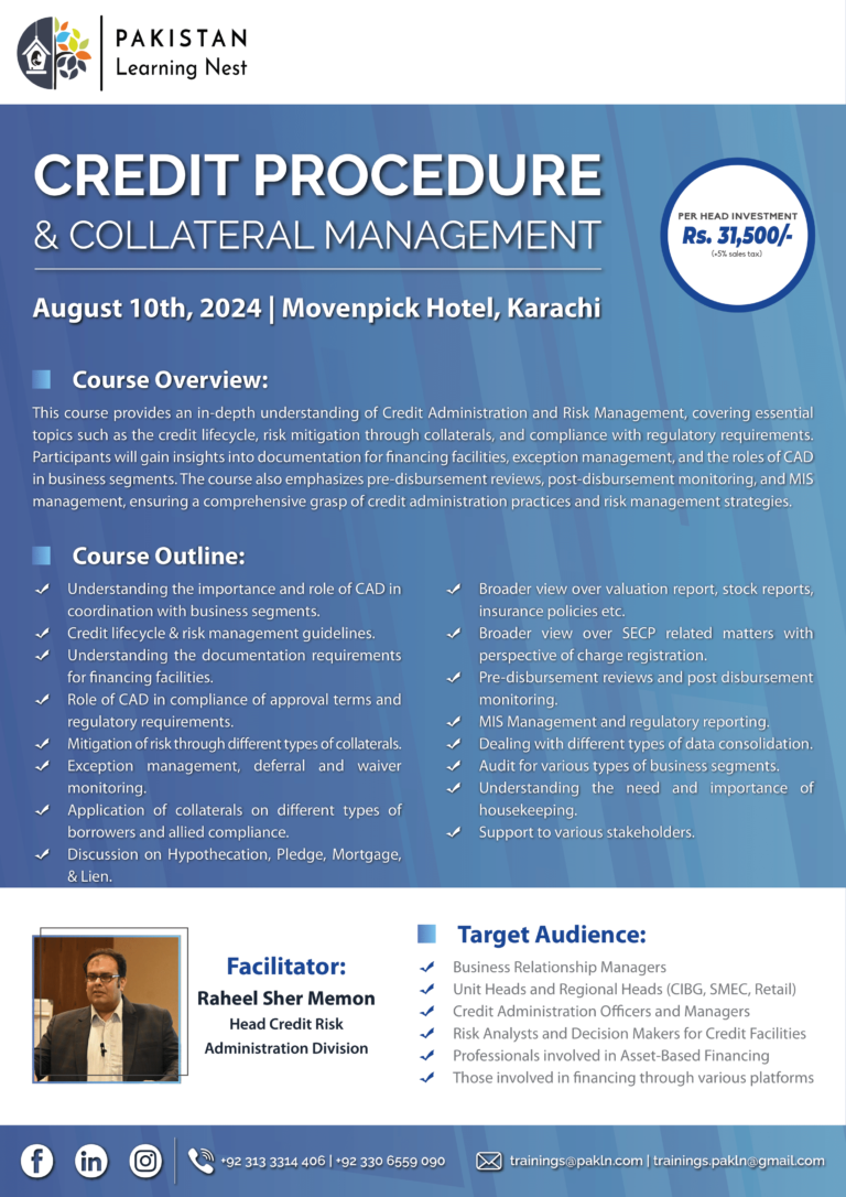 Credit Procedure & Colleteral Management-1