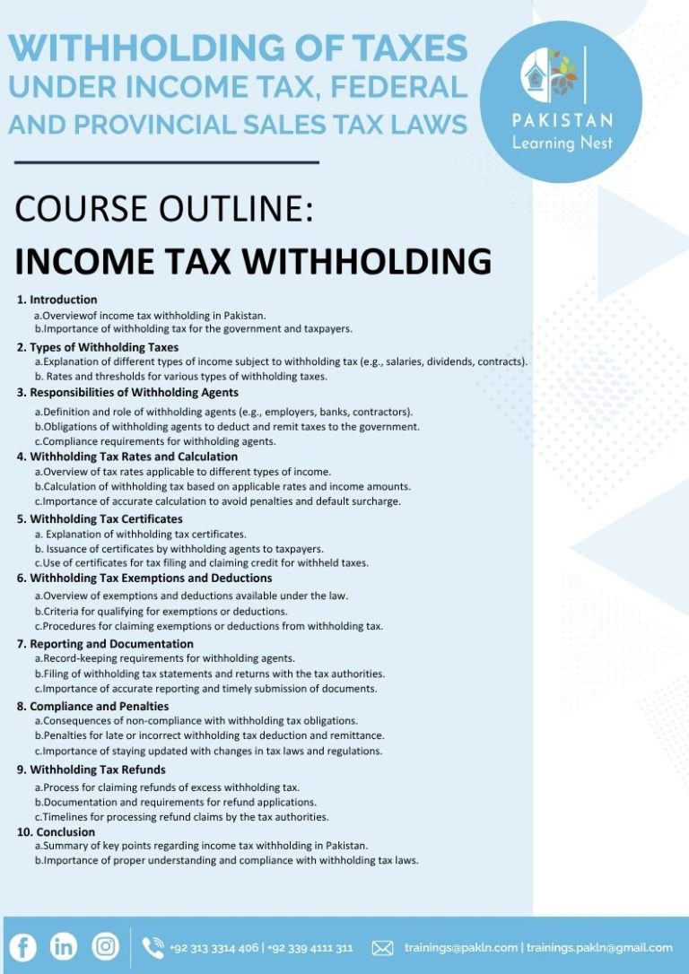 _Lahore-Withholding of taxes 2